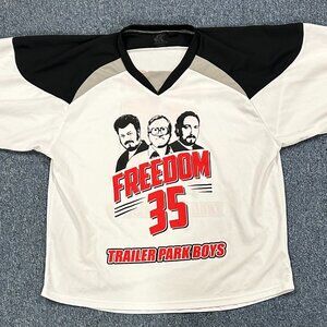 Trailer Park Boys Hockey Jersey Sz L Freedom 35 Bubbles